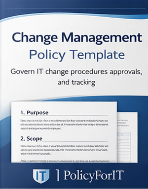 Change management template